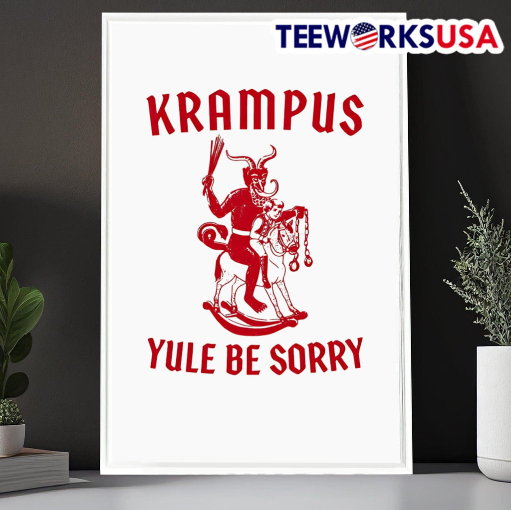 Krampus Yule Be Sorry - Adult & Kids T-Shirts, Sweatshirts & Hoodies apparel design preview 6