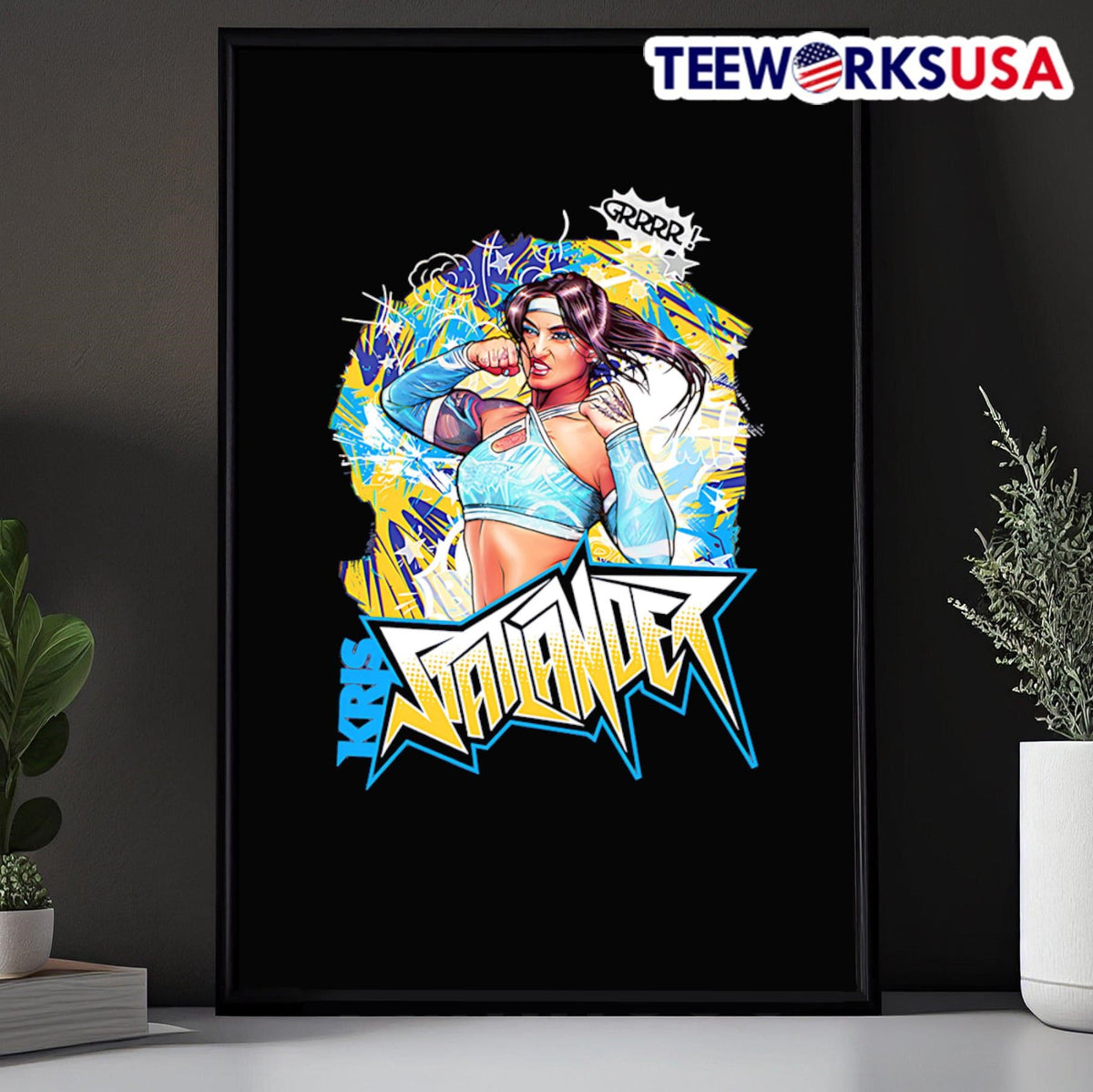 Kris Statlander graphic - Adult & Kids T-Shirts, Sweatshirts & Hoodies apparel design preview 5