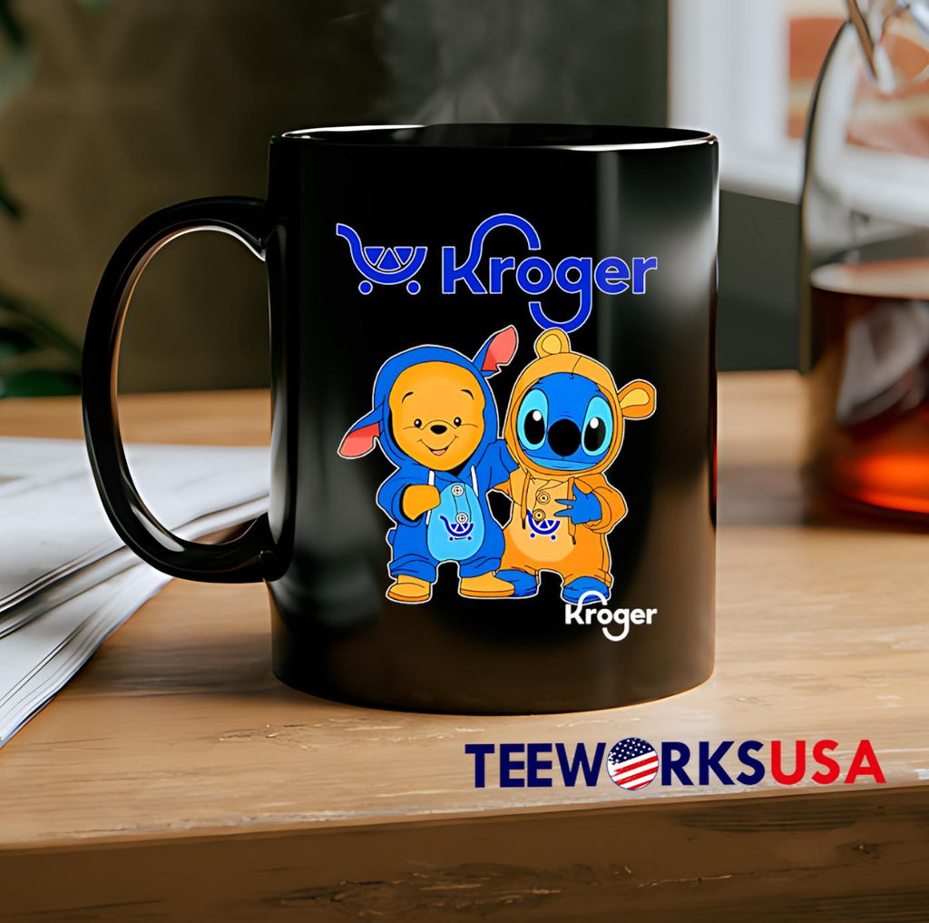 Kroger pooh and stitch friends - Adult & Kids T-Shirts, Sweatshirts & Hoodies apparel design preview 2