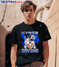 Kyrie Irving Dallas Mavericks star retro - Adult & Kids T-Shirts, Sweatshirts & Hoodies apparel design preview 1