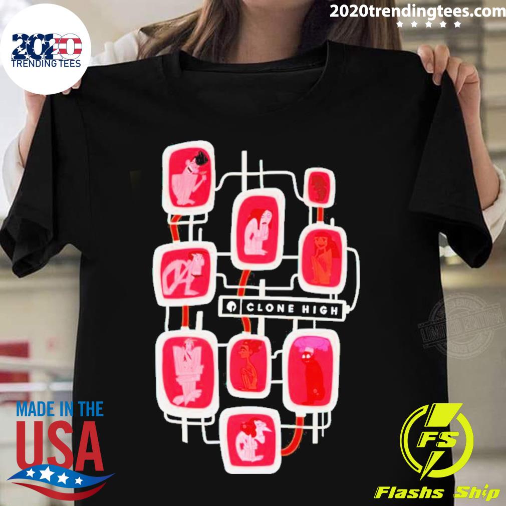 Official clone High Character Pods - Adult & Kids T-Shirts, Sweatshirts & Hoodies apparel design preview 1