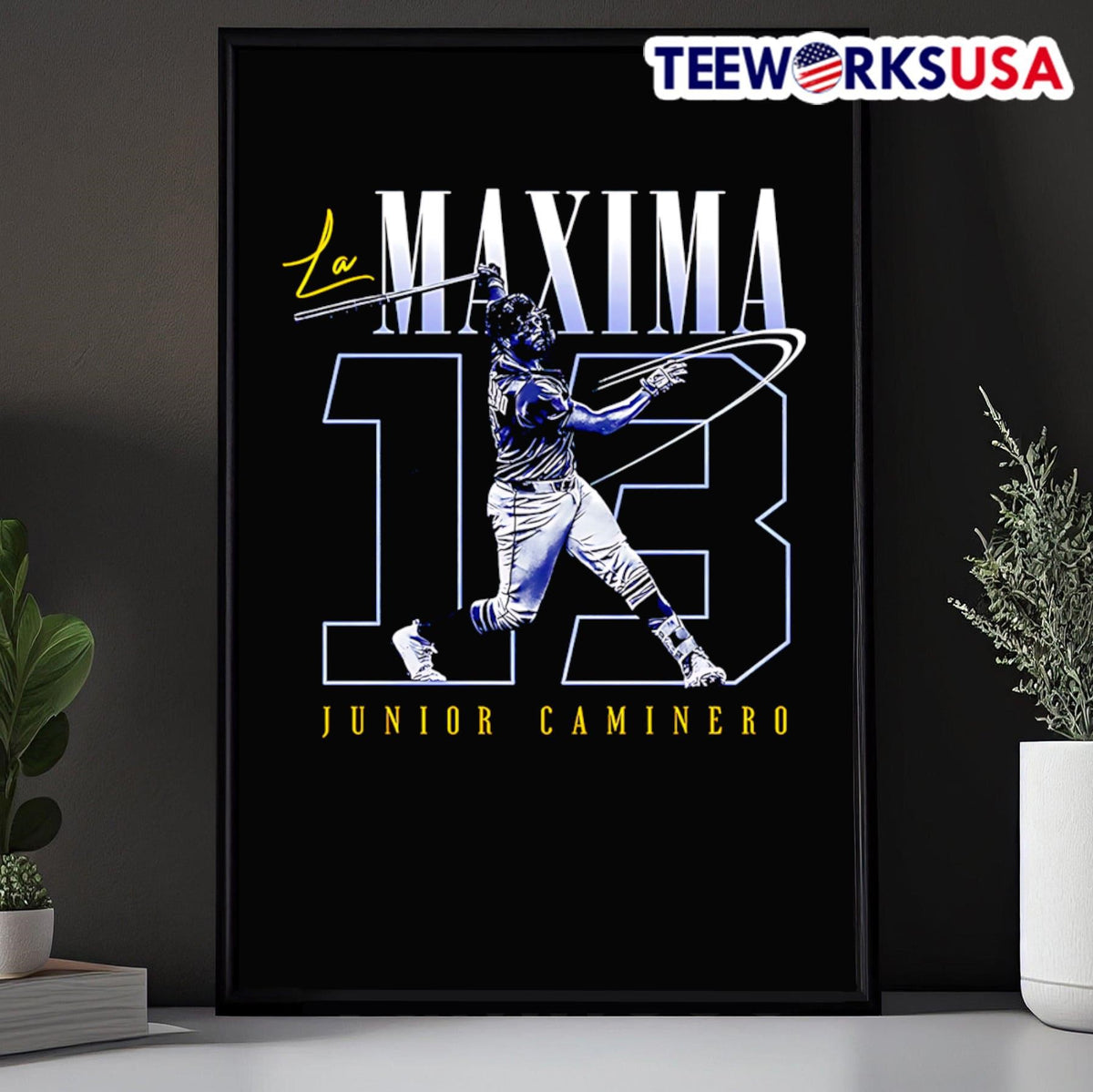 La Maxima Junior Caminero - Adult & Kids T-Shirts, Sweatshirts & Hoodies apparel design preview 5