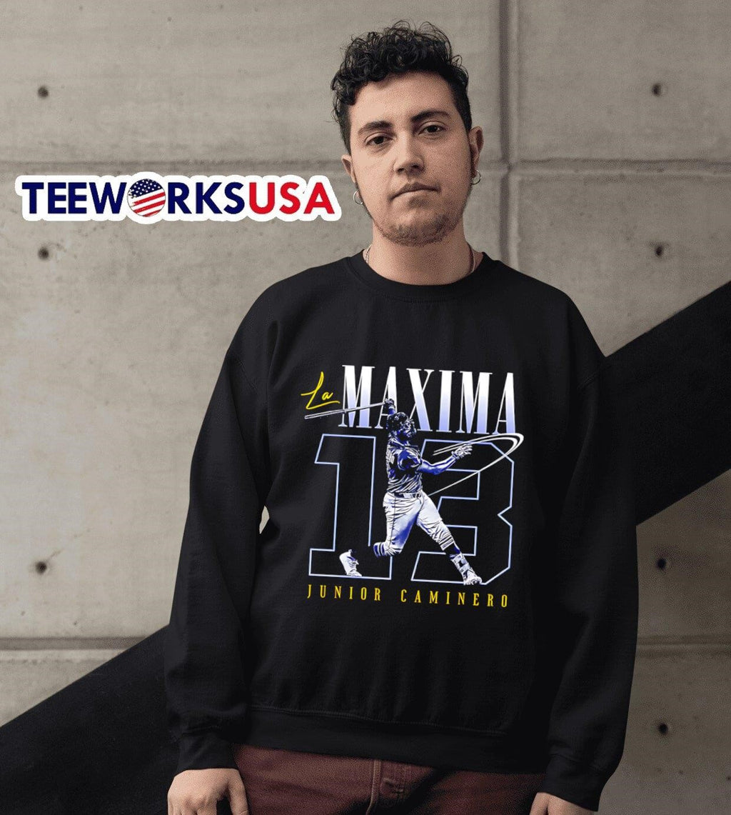 La Maxima Junior Caminero - Adult & Kids T-Shirts, Sweatshirts & Hoodies apparel design preview 6