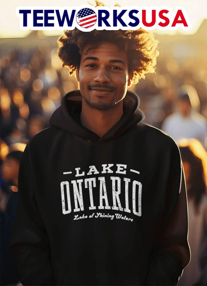 Lake Ontario Of Shining Waters - Adult & Kids T-Shirts, Sweatshirts & Hoodies apparel design preview 3