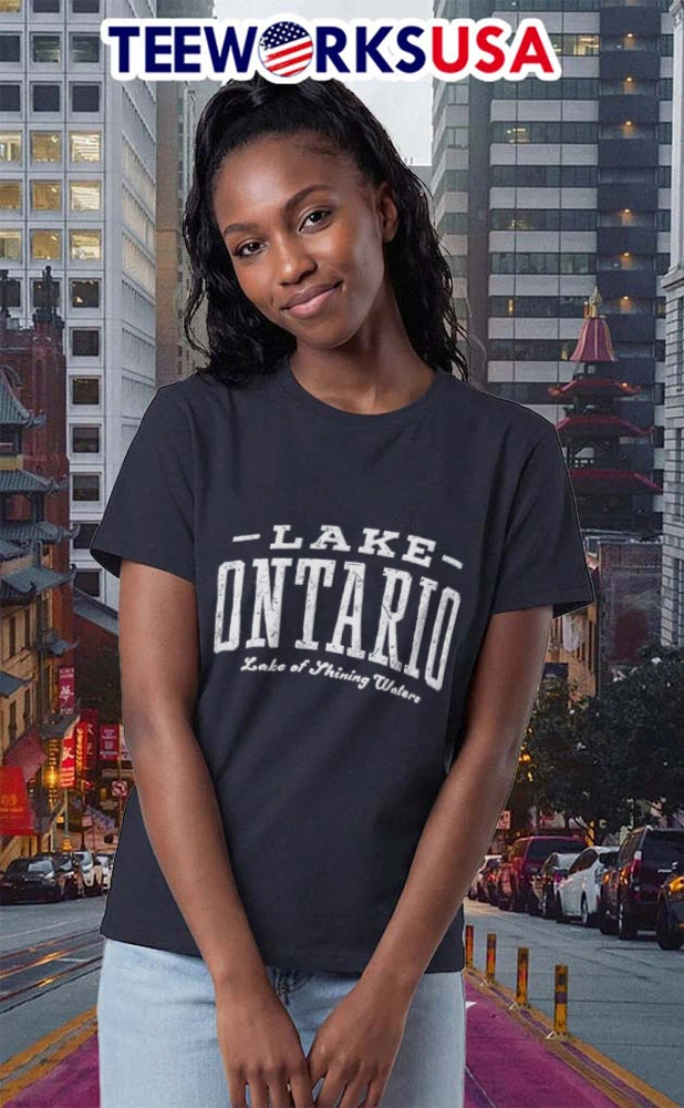 Lake Ontario Of Shining Waters - Adult & Kids T-Shirts, Sweatshirts & Hoodies apparel design preview 2
