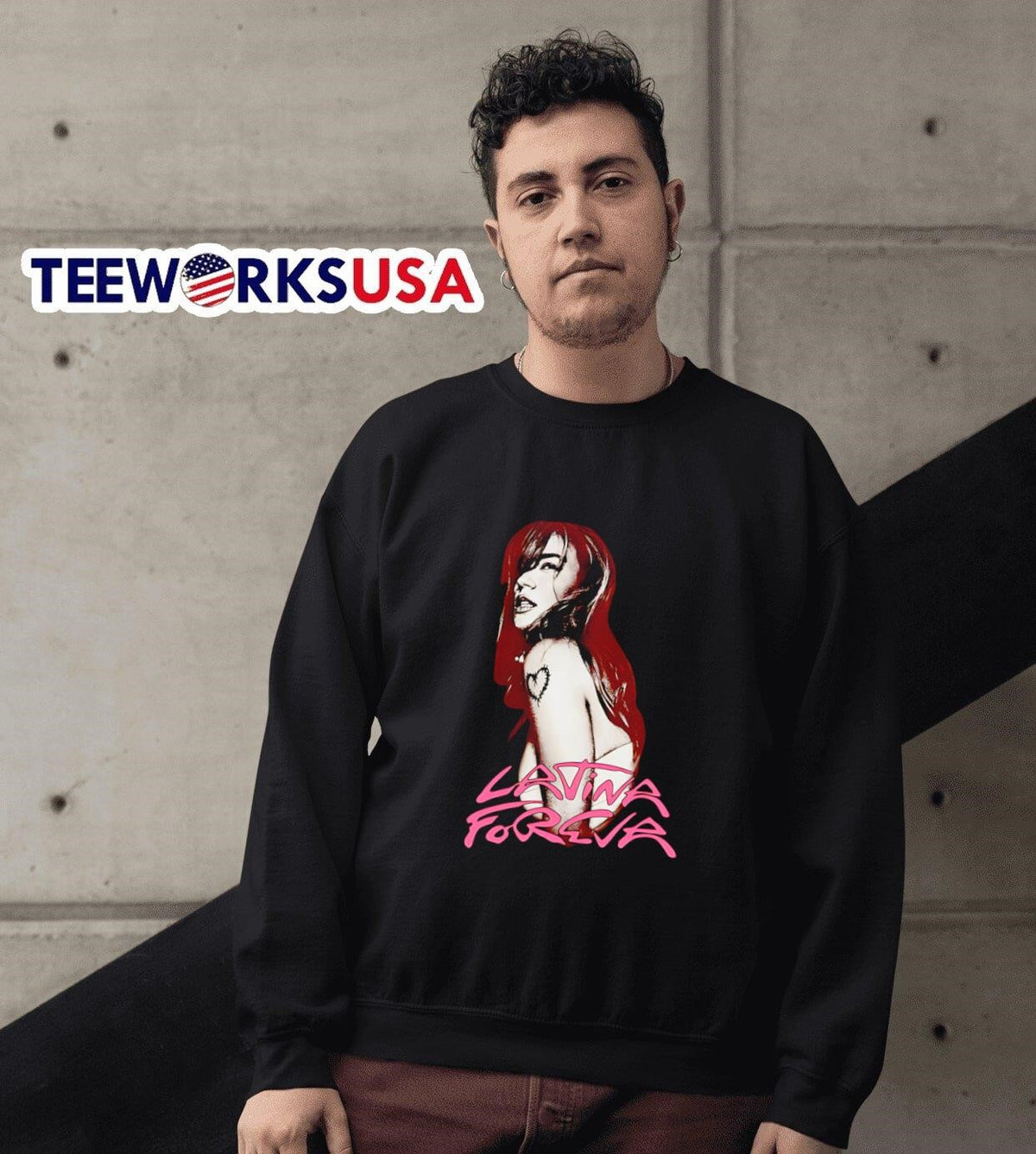 Latina Foreva graphic - Adult & Kids T-Shirts, Sweatshirts & Hoodies apparel design preview 6