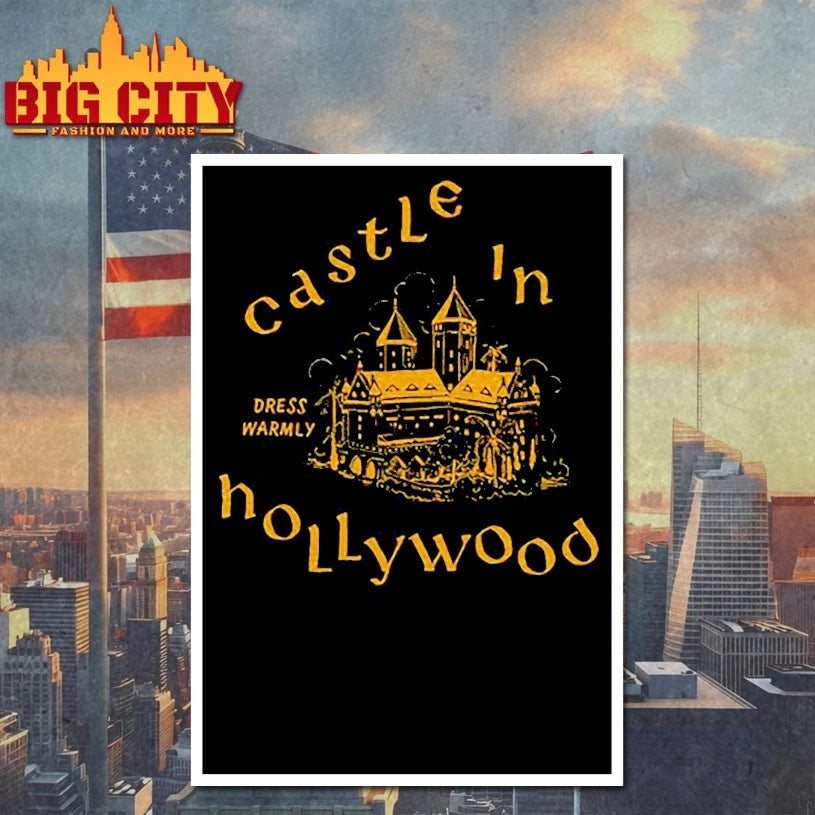 Laufey Castle in Hollywood - Adult & Kids T-Shirts, Sweatshirts & Hoodies apparel design preview 4