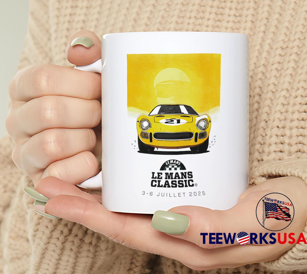 Le Mans Classic Poster juillet 2025 - Adult & Kids T-Shirts, Sweatshirts & Hoodies apparel design preview 5