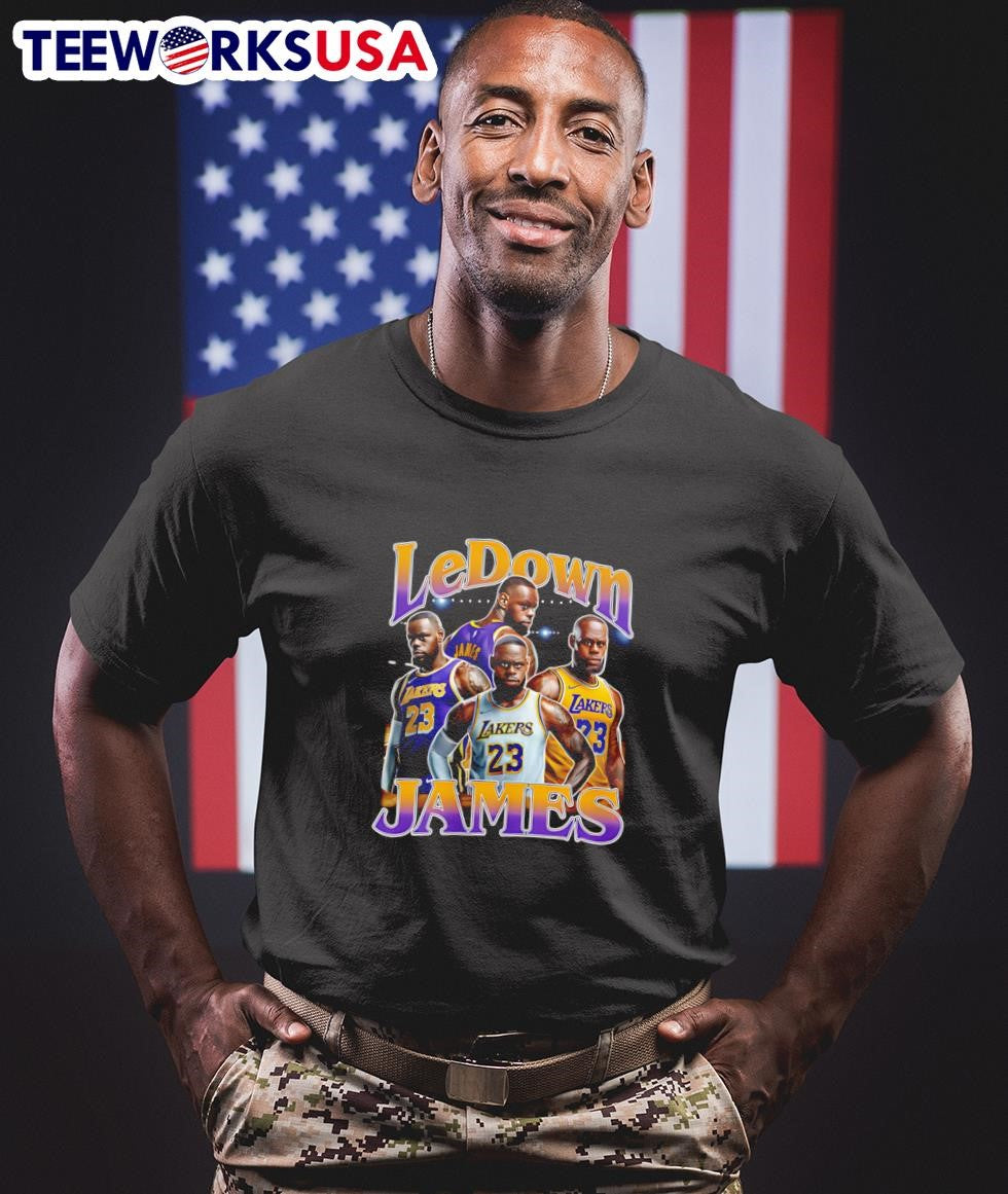 LeDown James funny - Adult & Kids T-Shirts, Sweatshirts & Hoodies apparel design preview 1