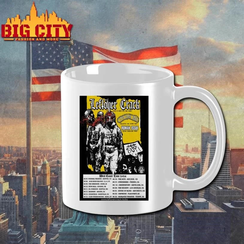 Leftover Crack West Coast Tour 2026 Poster - Adult & Kids T-Shirts, Sweatshirts & Hoodies apparel design preview 3