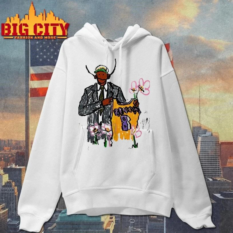 Legend Kobe Bryant Tribute Doodles - Adult & Kids T-Shirts, Sweatshirts & Hoodies apparel design preview 2