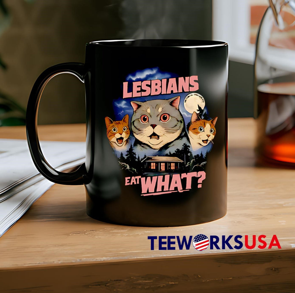 Lesbians eat what Cats - Adult & Kids T-Shirts, Sweatshirts & Hoodies apparel design preview 2
