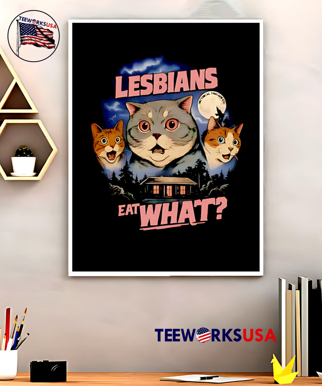 Lesbians eat what Cats - Adult & Kids T-Shirts, Sweatshirts & Hoodies apparel design preview 5