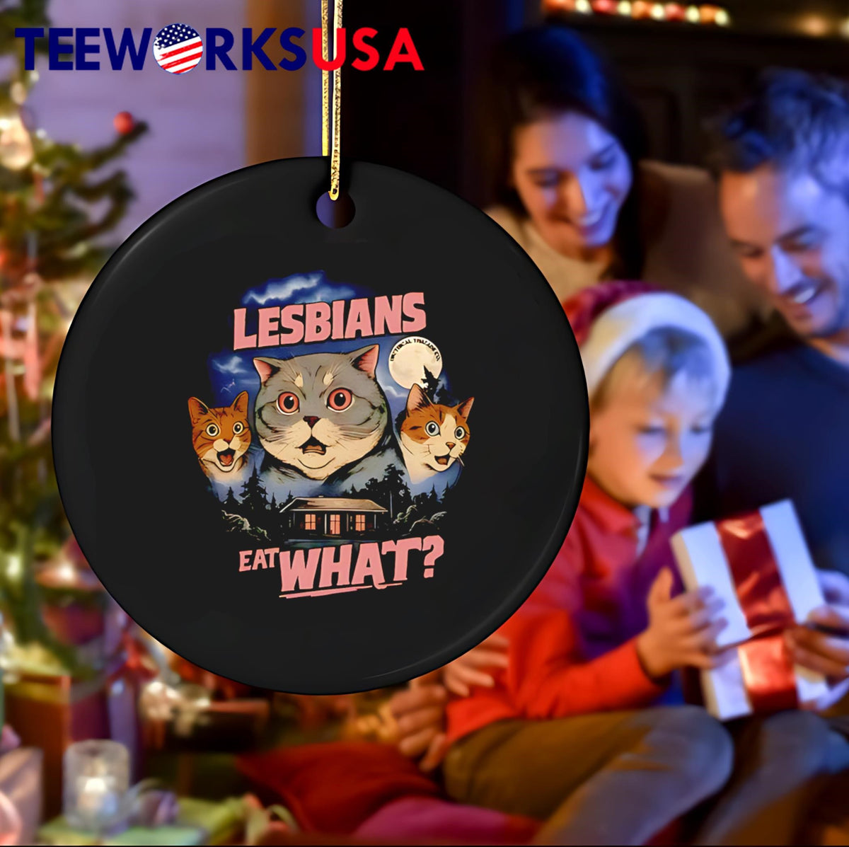 Lesbians eat what Cats - Adult & Kids T-Shirts, Sweatshirts & Hoodies apparel design preview 4