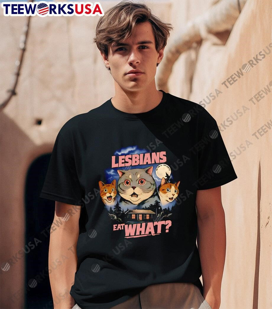 Lesbians eat what Cats - Adult & Kids T-Shirts, Sweatshirts & Hoodies apparel design preview 1