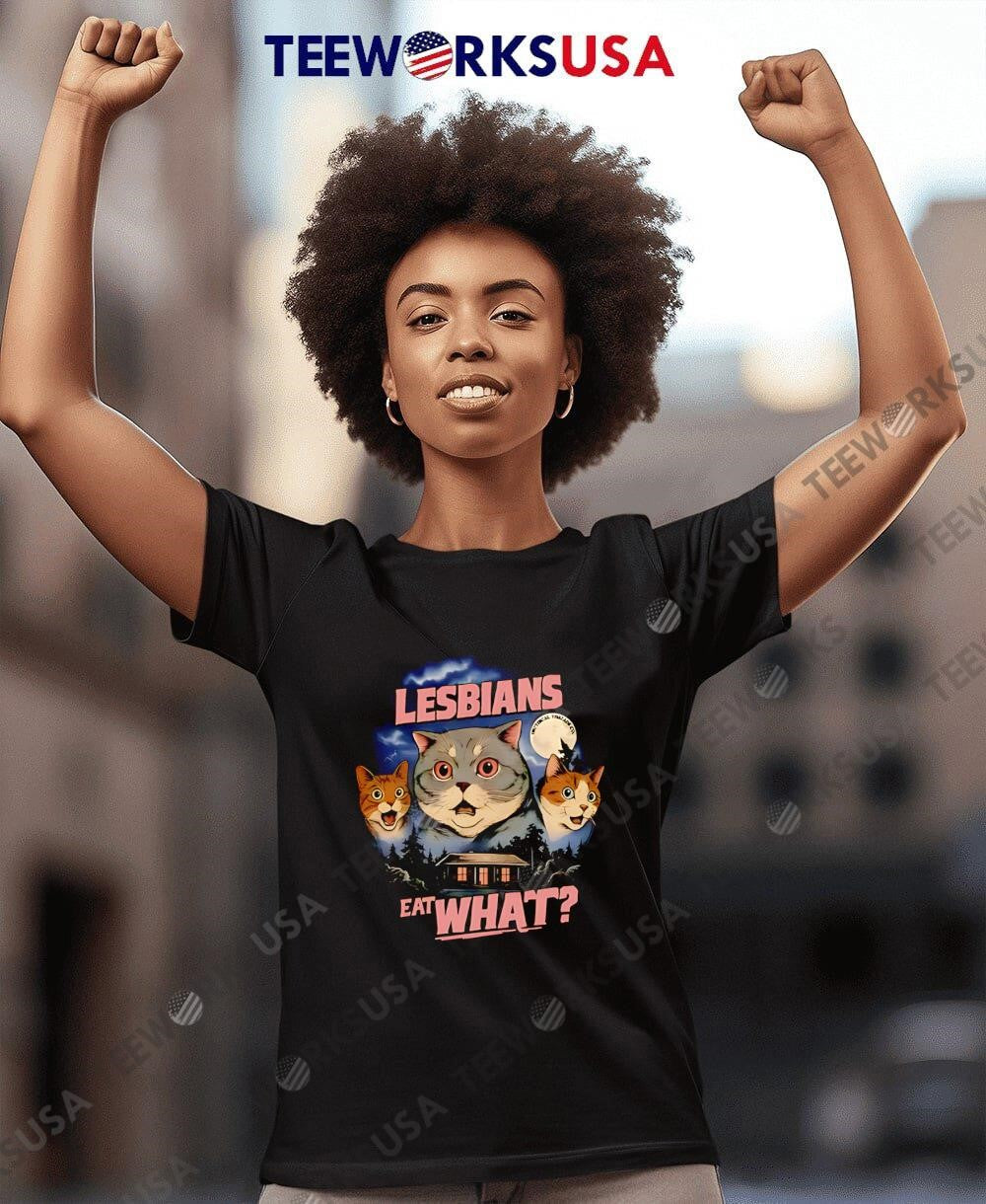 Lesbians eat what Cats - Adult & Kids T-Shirts, Sweatshirts & Hoodies apparel design preview 7