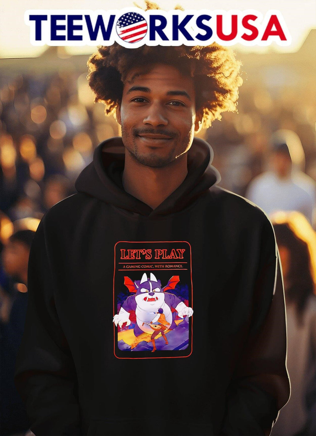 Let's Play Bowser Dragon - Adult & Kids T-Shirts, Sweatshirts & Hoodies apparel design preview 2