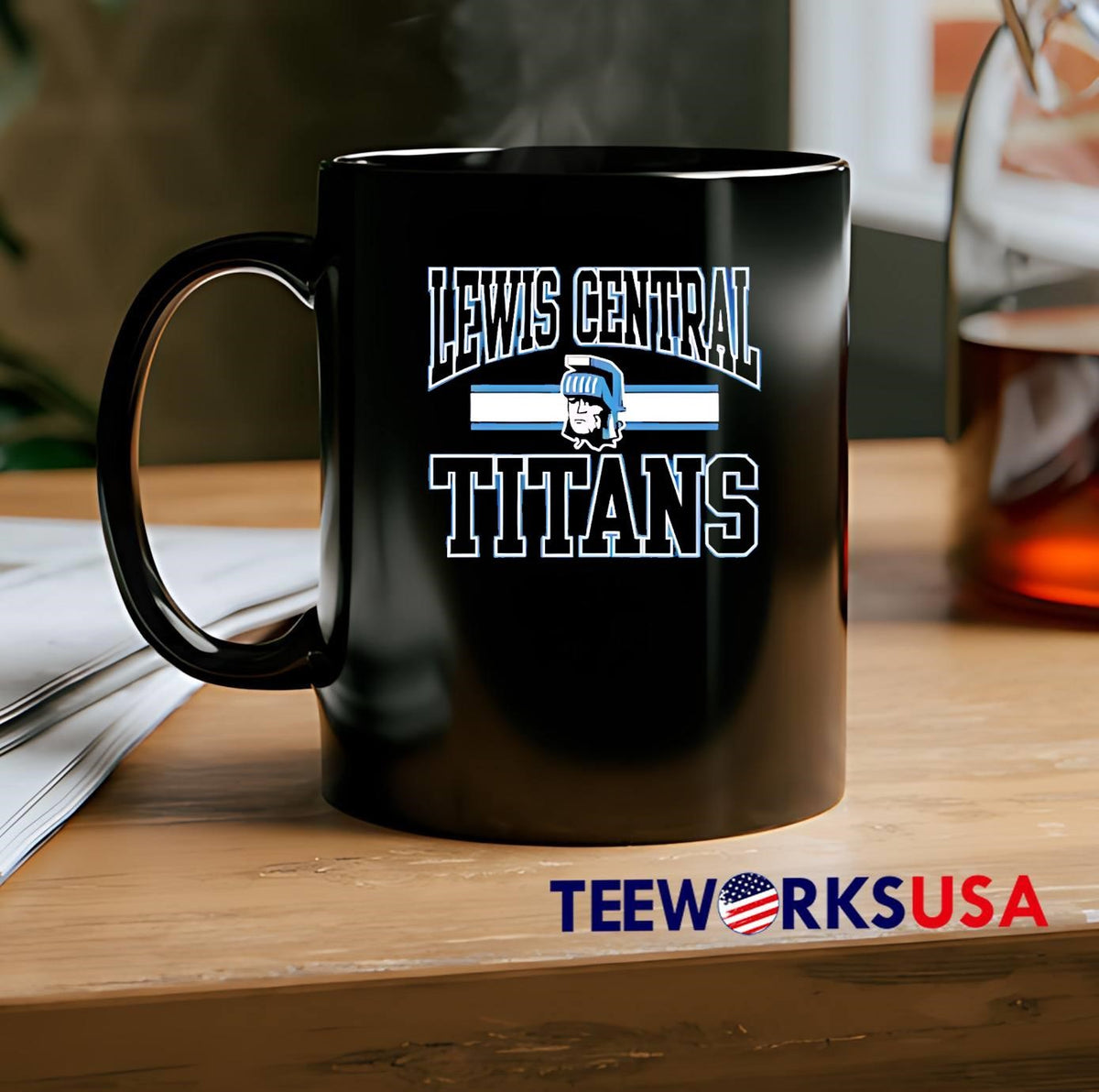 Lewis Central Titans logo - Adult & Kids T-Shirts, Sweatshirts & Hoodies apparel design preview 2