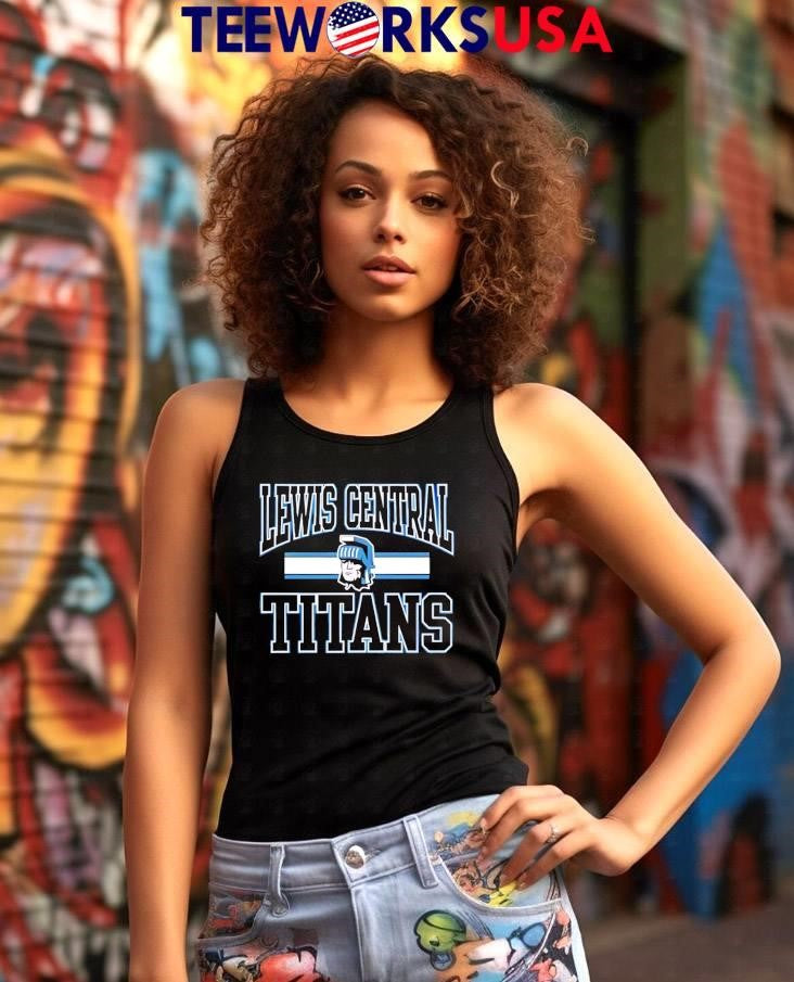 Lewis Central Titans logo - Adult & Kids T-Shirts, Sweatshirts & Hoodies apparel design preview 7