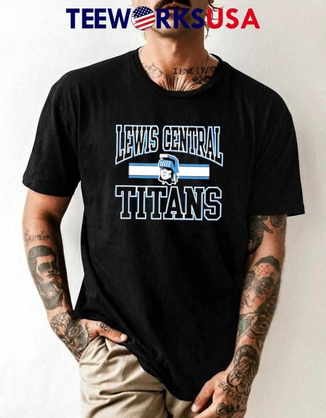 Lewis Central Titans logo - Adult & Kids T-Shirts, Sweatshirts & Hoodies apparel design preview 1