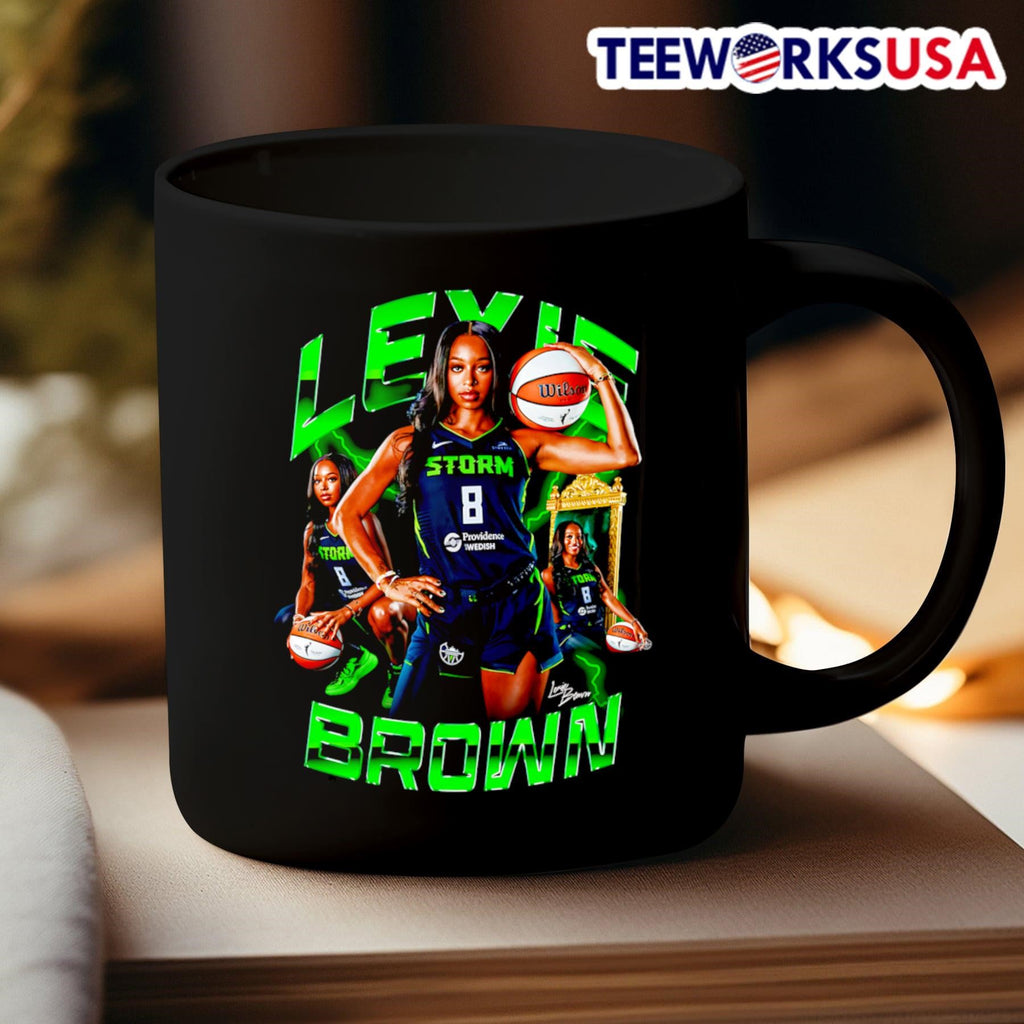 Lexie Brown Seattle Storm graphic - Adult & Kids T-Shirts, Sweatshirts & Hoodies apparel design preview 3