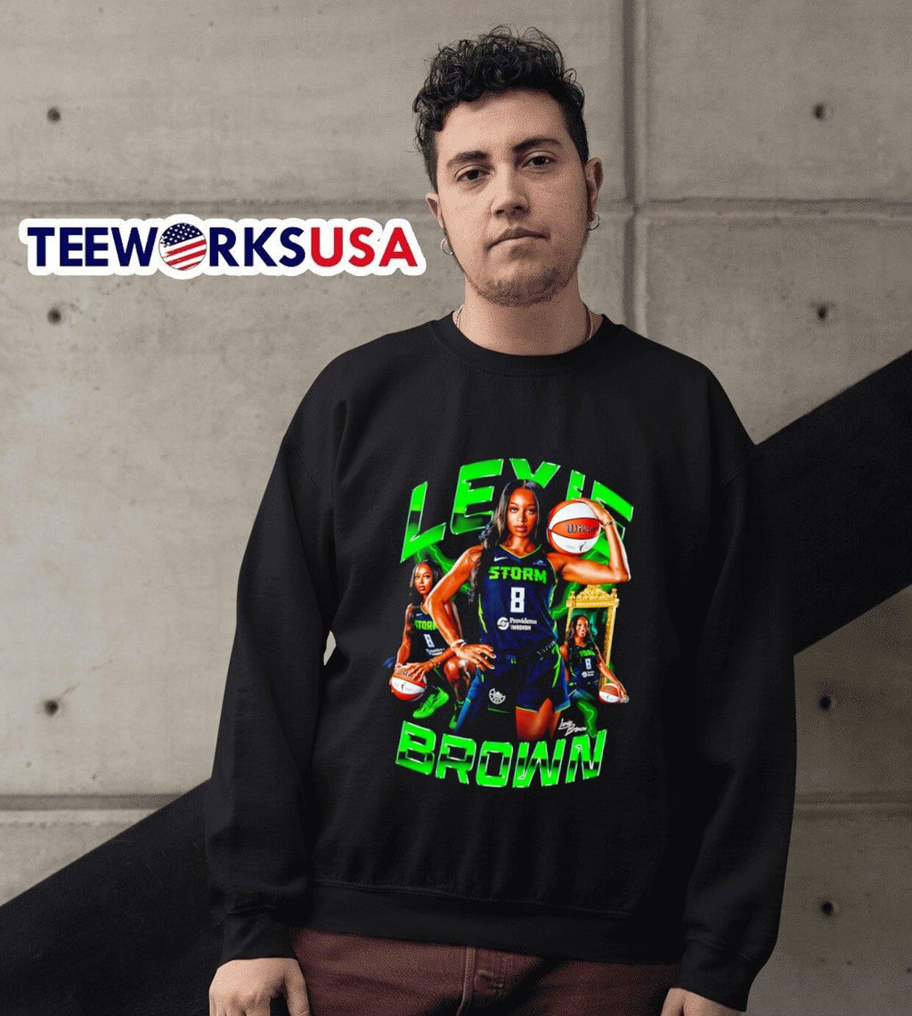 Lexie Brown Seattle Storm graphic - Adult & Kids T-Shirts, Sweatshirts & Hoodies apparel design preview 6