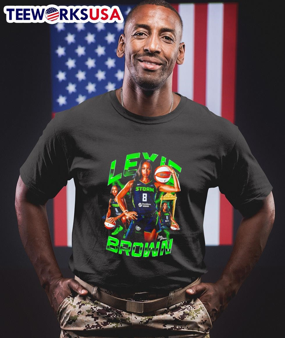 Lexie Brown Seattle Storm graphic - Adult & Kids T-Shirts, Sweatshirts & Hoodies apparel design preview 1