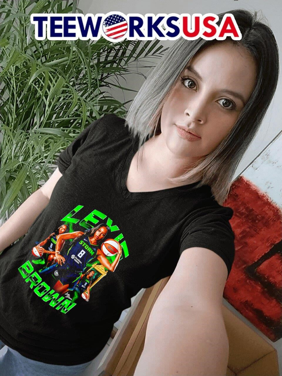 Lexie Brown Seattle Storm graphic - Adult & Kids T-Shirts, Sweatshirts & Hoodies apparel design preview 7