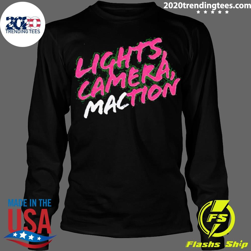 Lights Camera Maction - Adult & Kids T-Shirts, Sweatshirts & Hoodies apparel design preview 4