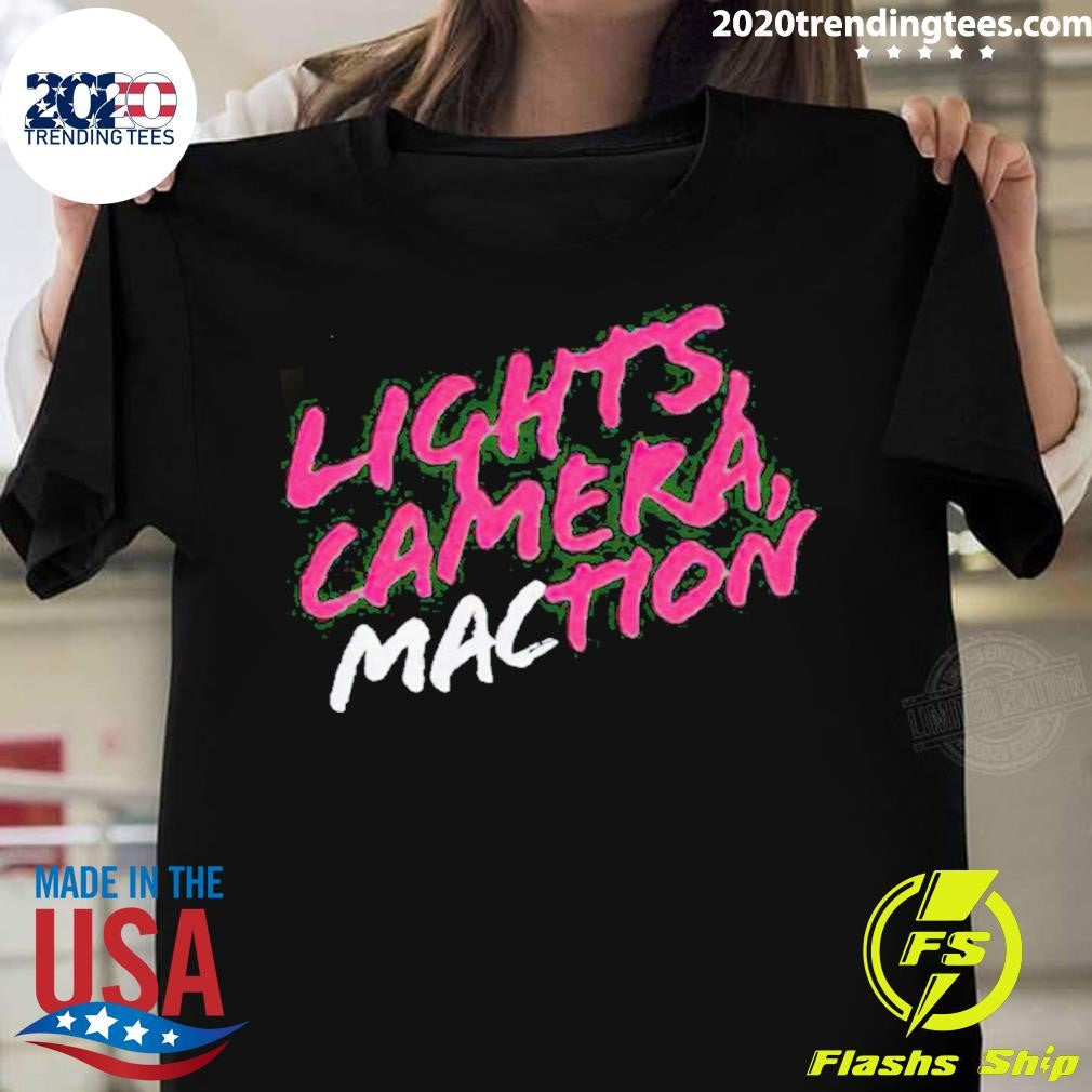 Lights Camera Maction - Adult & Kids T-Shirts, Sweatshirts & Hoodies apparel design preview 1