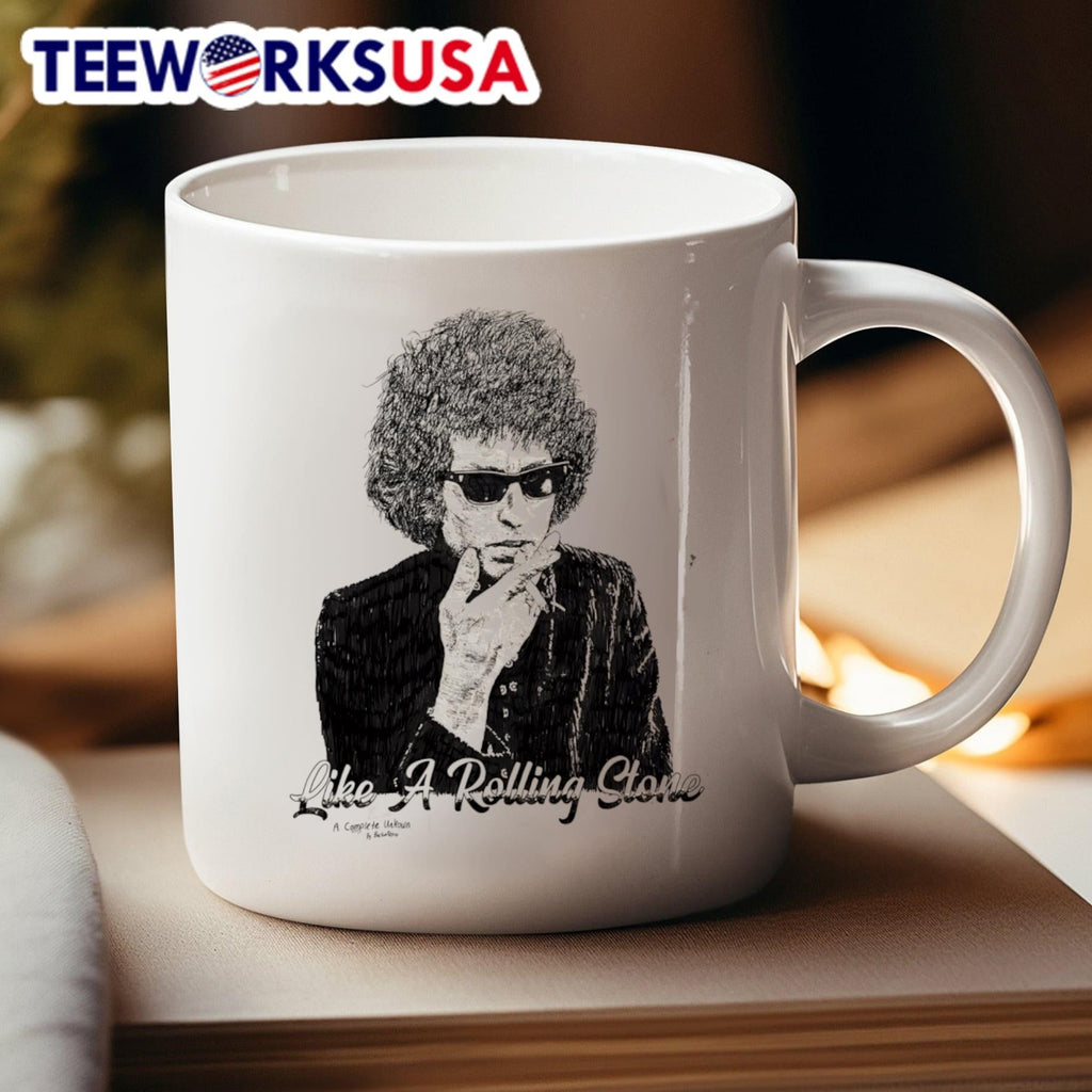 Like a Rolling Stone complete unknown - Adult & Kids T-Shirts, Sweatshirts & Hoodies apparel design preview 4