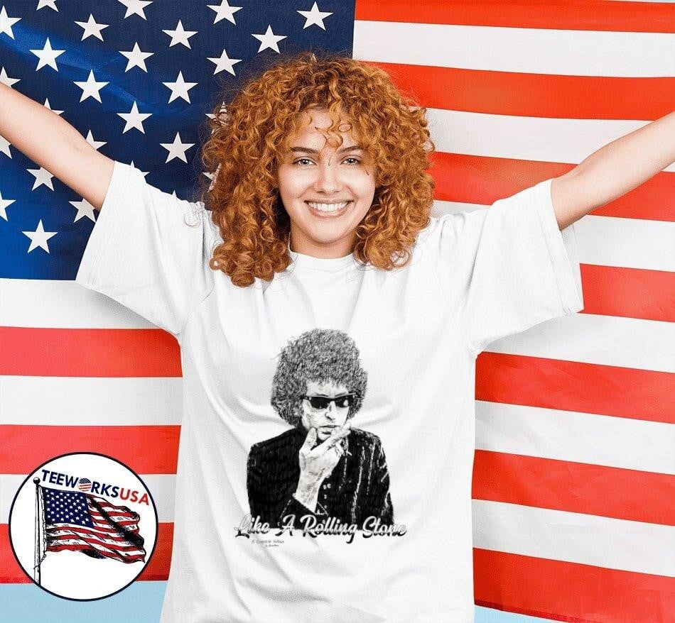 Like a Rolling Stone complete unknown - Adult & Kids T-Shirts, Sweatshirts & Hoodies apparel design preview 7