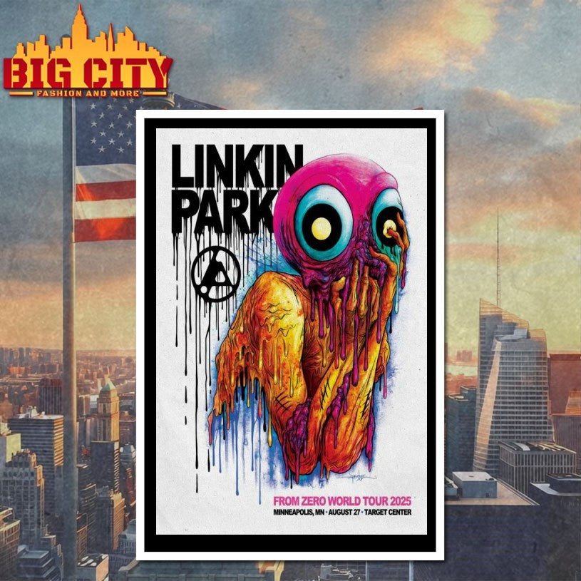 Linkin Park Minneapolis, MN August 27, 2025 Target - Adult & Kids T-Shirts, Sweatshirts & Hoodies apparel design preview 4