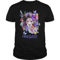 Lion Flower Fearless - Adult & Kids T-Shirts, Sweatshirts & Hoodies apparel design preview 1
