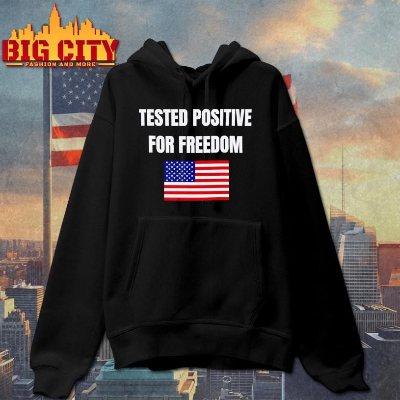 Lisahsmithlhs Tested Positive For Freedom - Adult & Kids T-Shirts, Sweatshirts & Hoodies apparel design preview 2