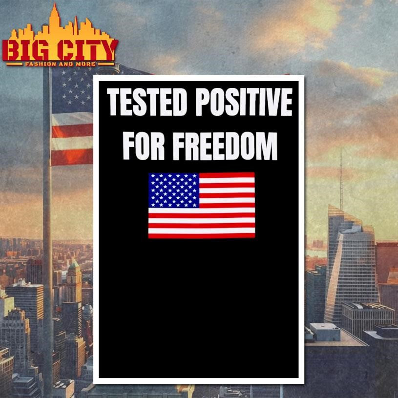 Lisahsmithlhs Tested Positive For Freedom - Adult & Kids T-Shirts, Sweatshirts & Hoodies apparel design preview 4