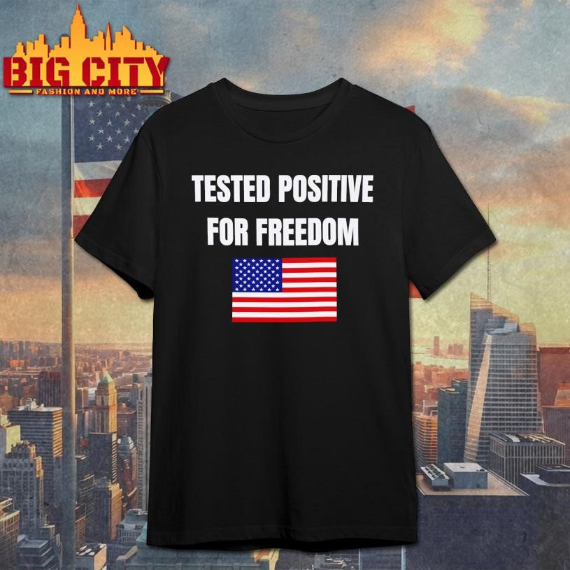 Lisahsmithlhs Tested Positive For Freedom - Adult & Kids T-Shirts, Sweatshirts & Hoodies apparel design preview 1