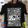 List Songs Arctic Monkeys - Adult & Kids T-Shirts, Sweatshirts & Hoodies apparel design preview 1
