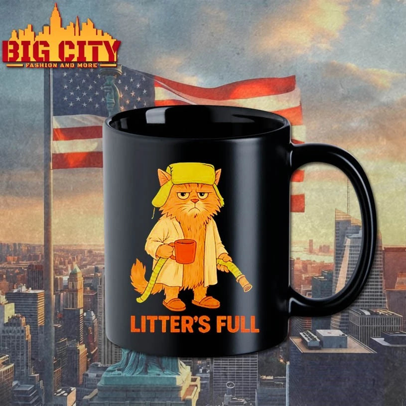 Litter's Full Cat Parody - Adult & Kids T-Shirts, Sweatshirts & Hoodies apparel design preview 3