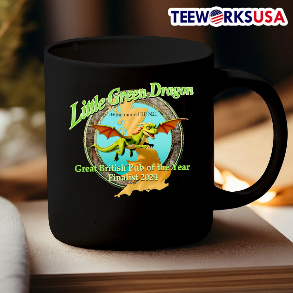 Little Green Dragon great British pub of the year - Adult & Kids T-Shirts, Sweatshirts & Hoodies apparel design preview 3