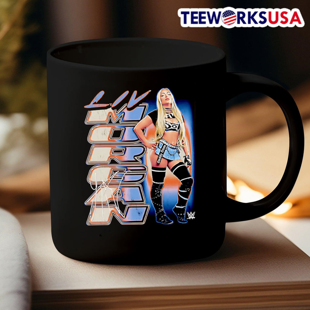 Liv Morgan vintage - Adult & Kids T-Shirts, Sweatshirts & Hoodies apparel design preview 3