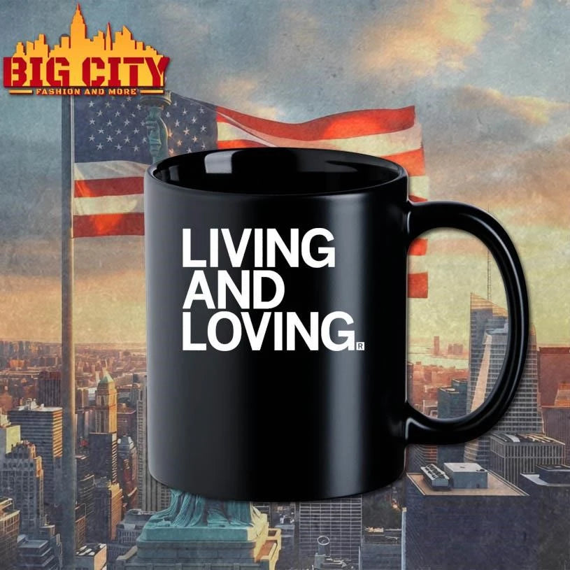 Living and Loving - Adult & Kids T-Shirts, Sweatshirts & Hoodies apparel design preview 3