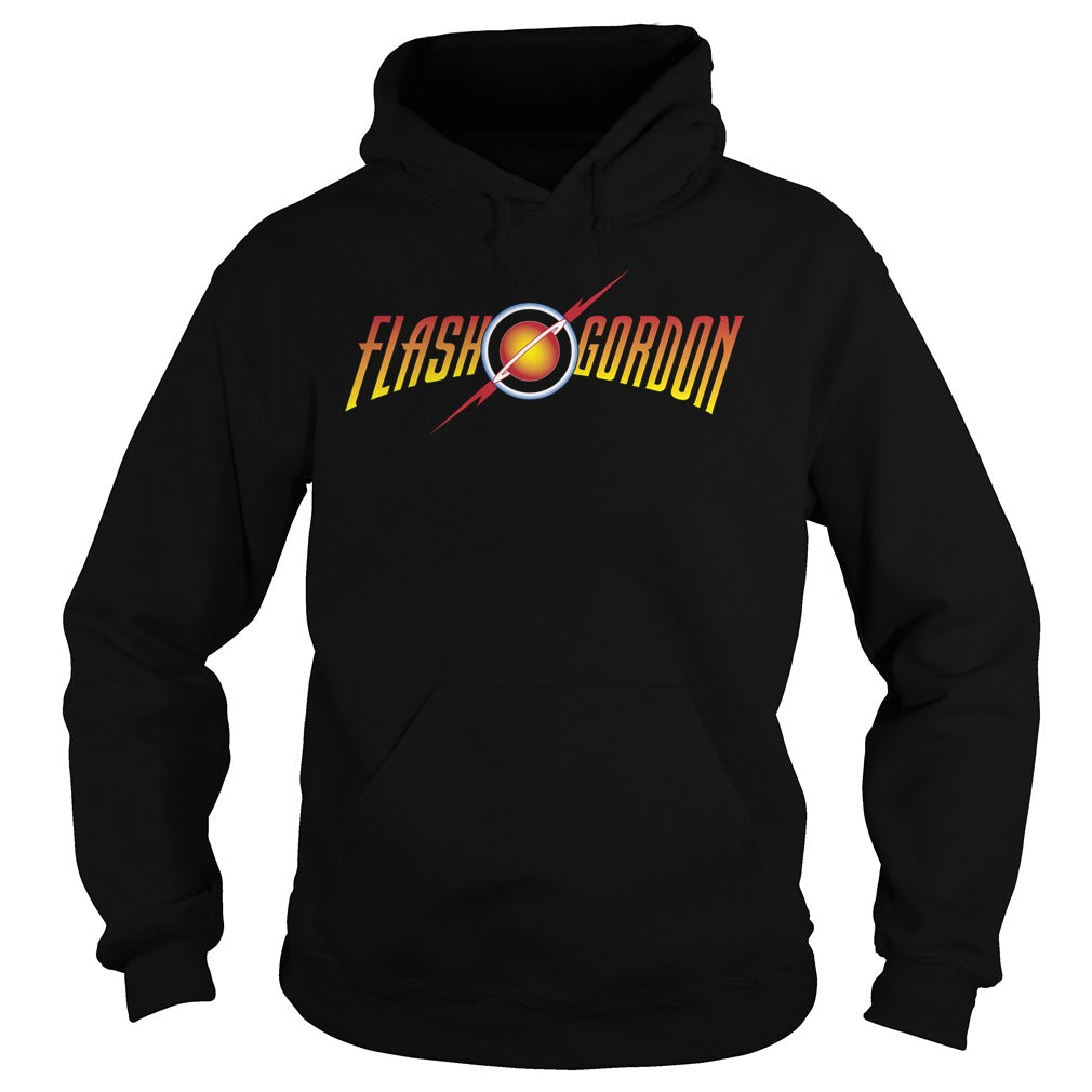 Logo Flash Gordon Black - Adult & Kids T-Shirts, Sweatshirts & Hoodies apparel design preview 4