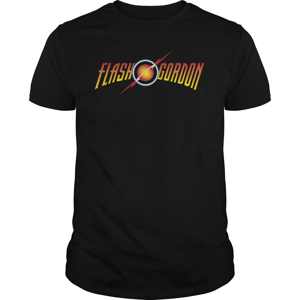 Logo Flash Gordon Black - Adult & Kids T-Shirts, Sweatshirts & Hoodies apparel design preview 1