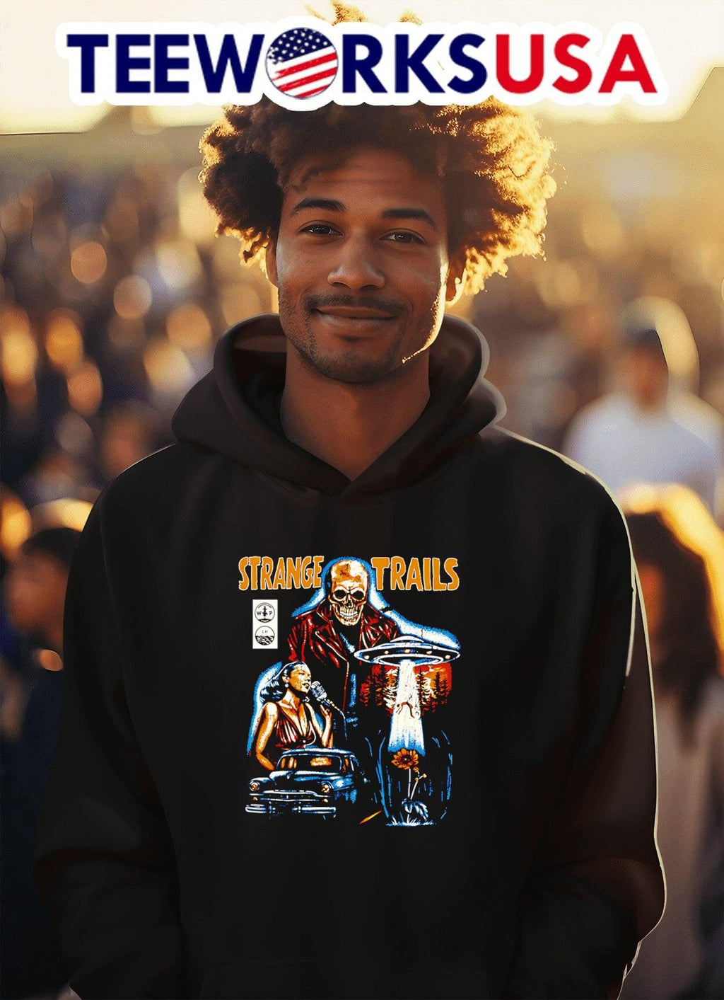Lord Huron strange trails medley - Adult & Kids T-Shirts, Sweatshirts & Hoodies apparel design preview 2