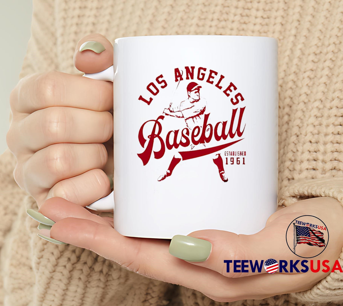 Los Angeles Angels est 1961 - Adult & Kids T-Shirts, Sweatshirts & Hoodies apparel design preview 6