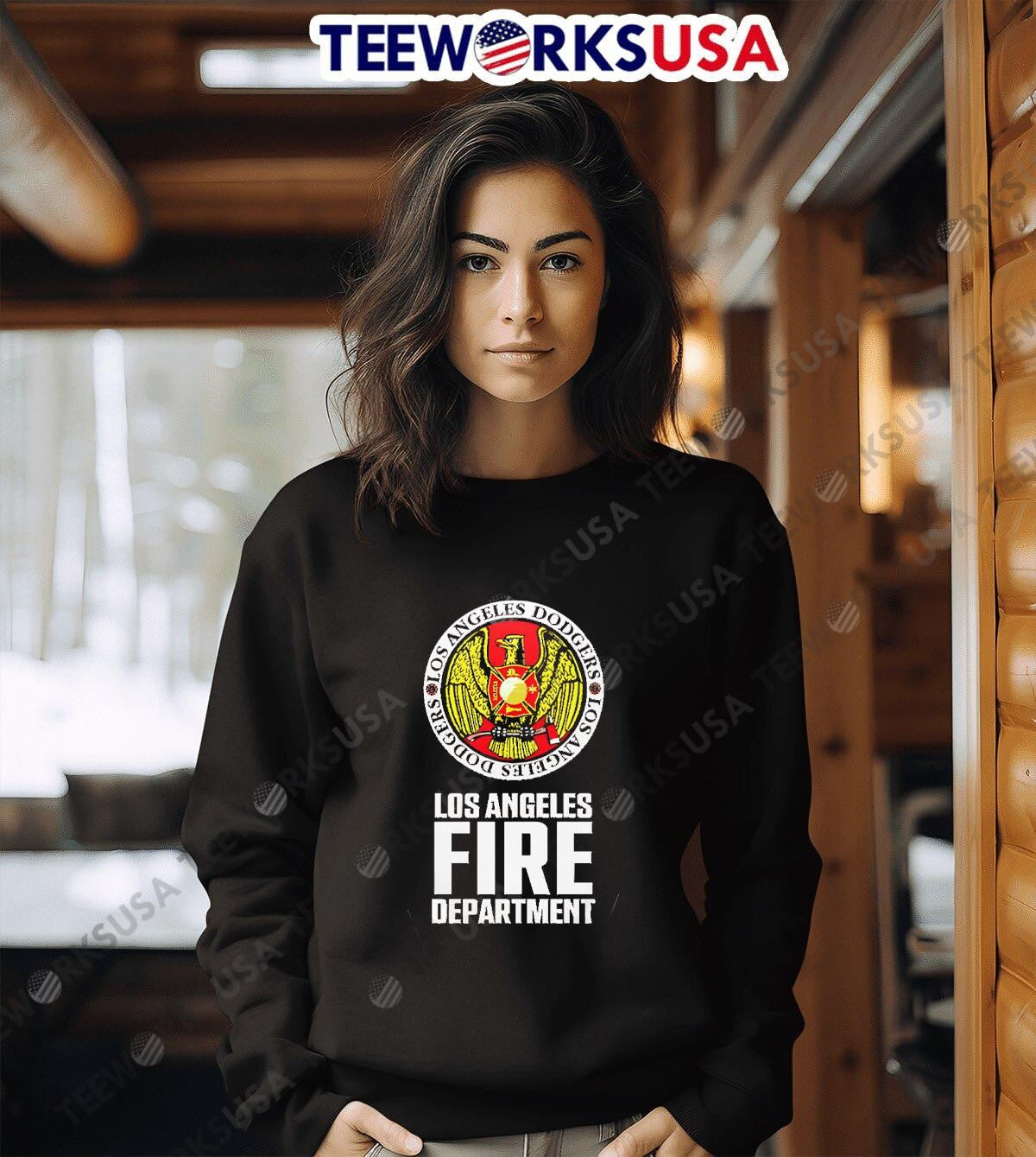 Los Angeles Dodgers 2025 Support Those Impacted By - Adult & Kids T-Shirts, Sweatshirts & Hoodies apparel design preview 6