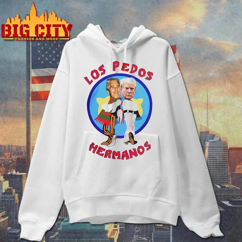 Los Pedos Hermanos - Adult & Kids T-Shirts, Sweatshirts & Hoodies apparel design preview 2