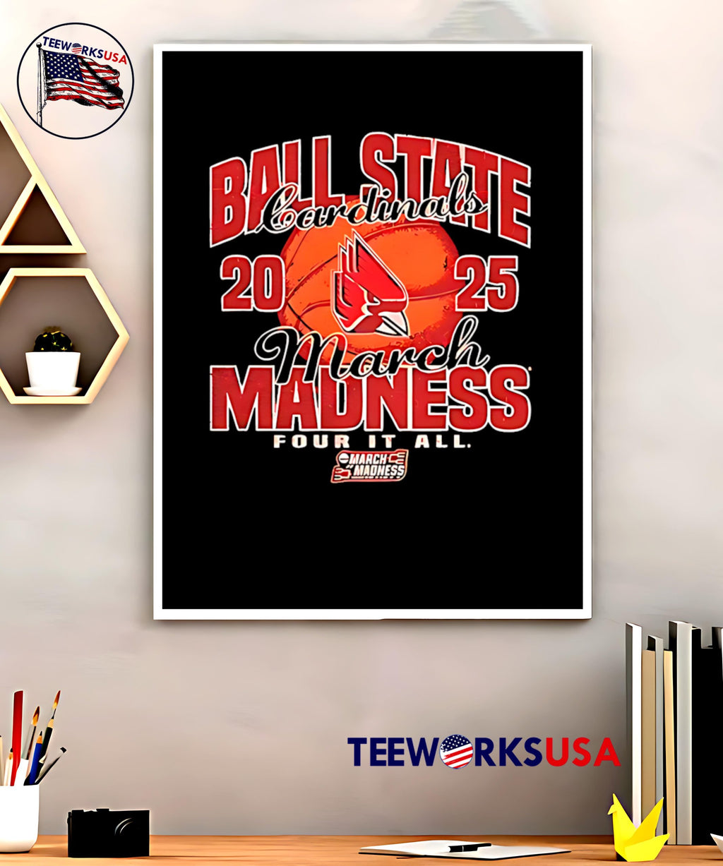 Louisville Cardinals Men's Basketball Ball State - Adult & Kids T-Shirts, Sweatshirts & Hoodies apparel design preview 5