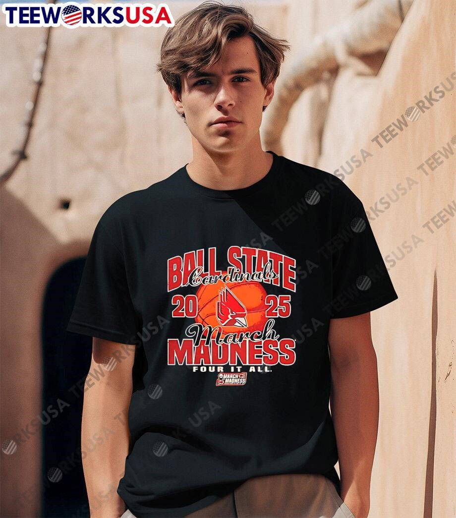 Louisville Cardinals Men's Basketball Ball State - Adult & Kids T-Shirts, Sweatshirts & Hoodies apparel design preview 1